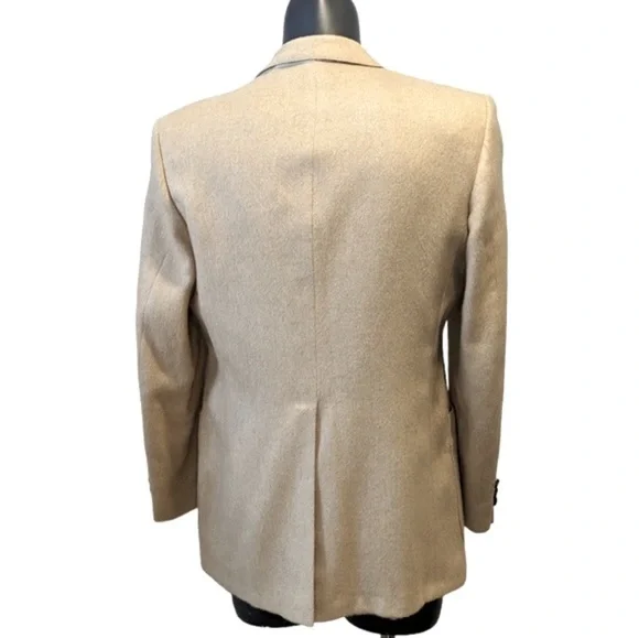 Vintage camel hair blazer - Picture 5 of 14